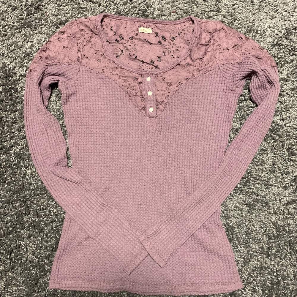Hollister Floral Blouse